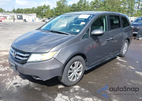 2015 Honda Odyssey Ex-L from USA, damaged, VIN 5FNRL5H69FB056548